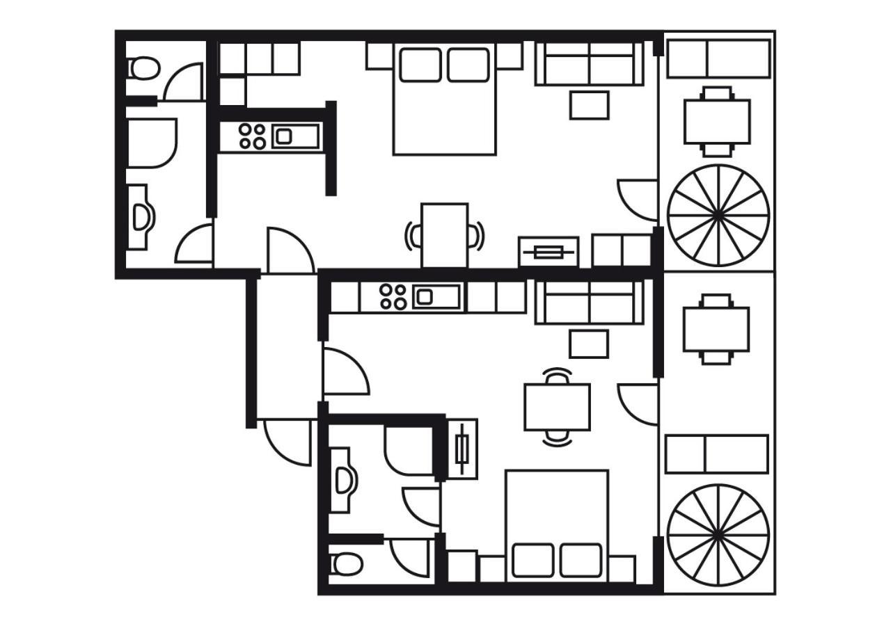 Appartement Tschivon Шена Екстер'єр фото